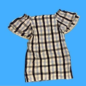 NWOT Sarah Campbell off-the-shoulder Dress